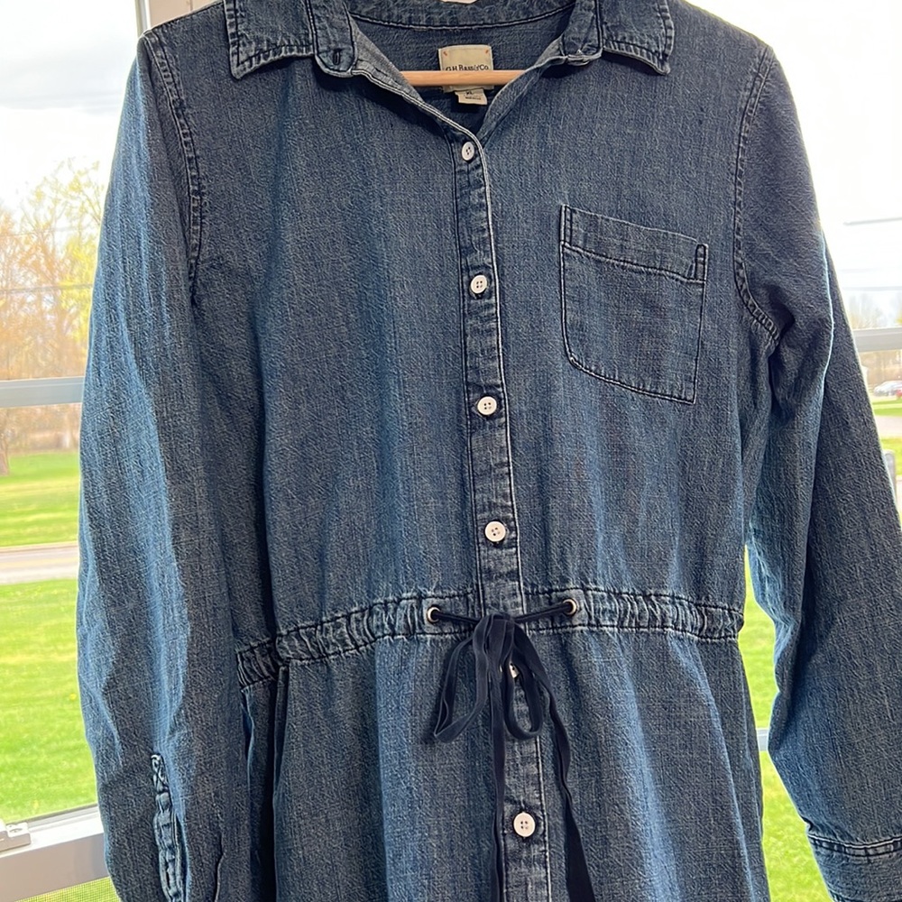 G.H. Bass & Co denim dress, XL